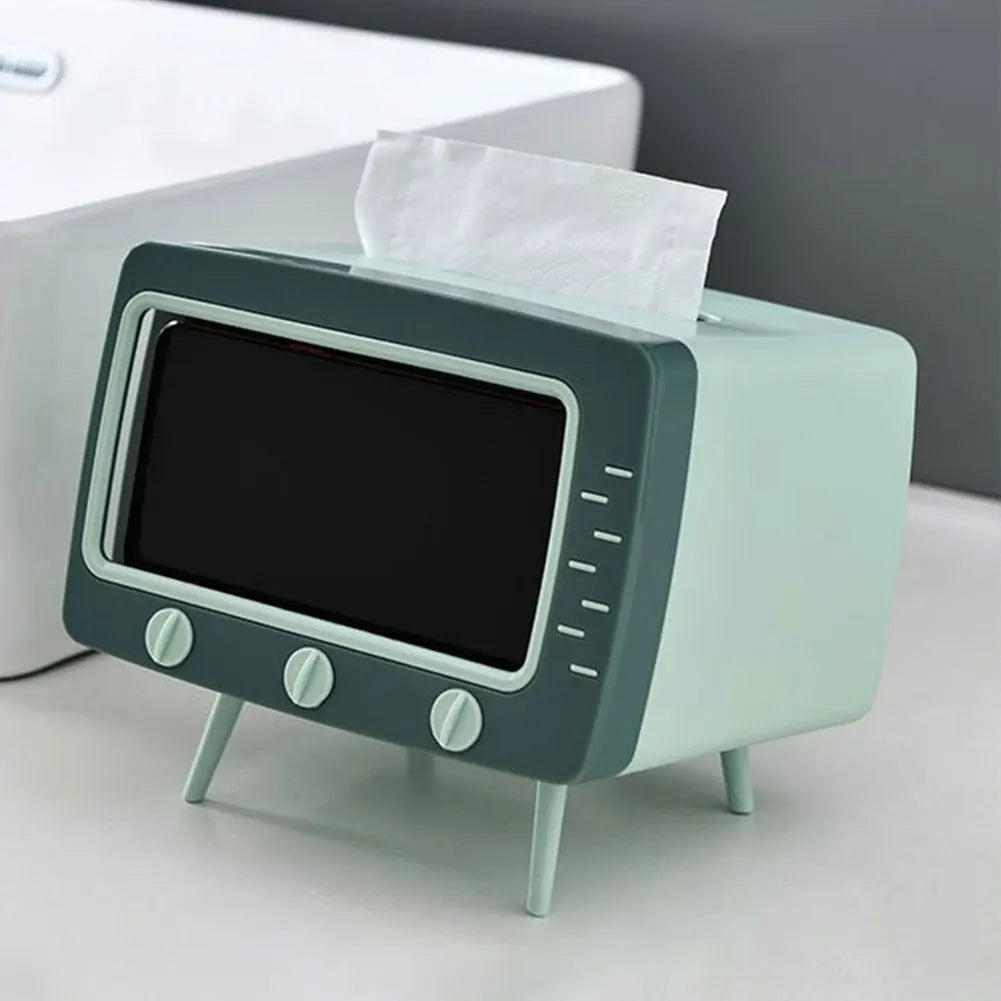 2 In 1 Tv Shape Tissue Box